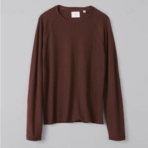 Billy Reid Indian Crew- Rum Raisin Carriages Fine Clothier | Baton Rouge Size S